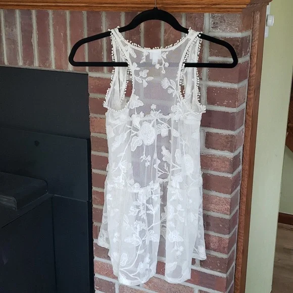 🛍Girls 7/8 lace duster - Picture 2 of 3